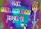 G4K Girl and Cat Escape